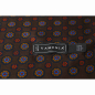 Preview: Patterned Silk Scarf in a noble shade of brown